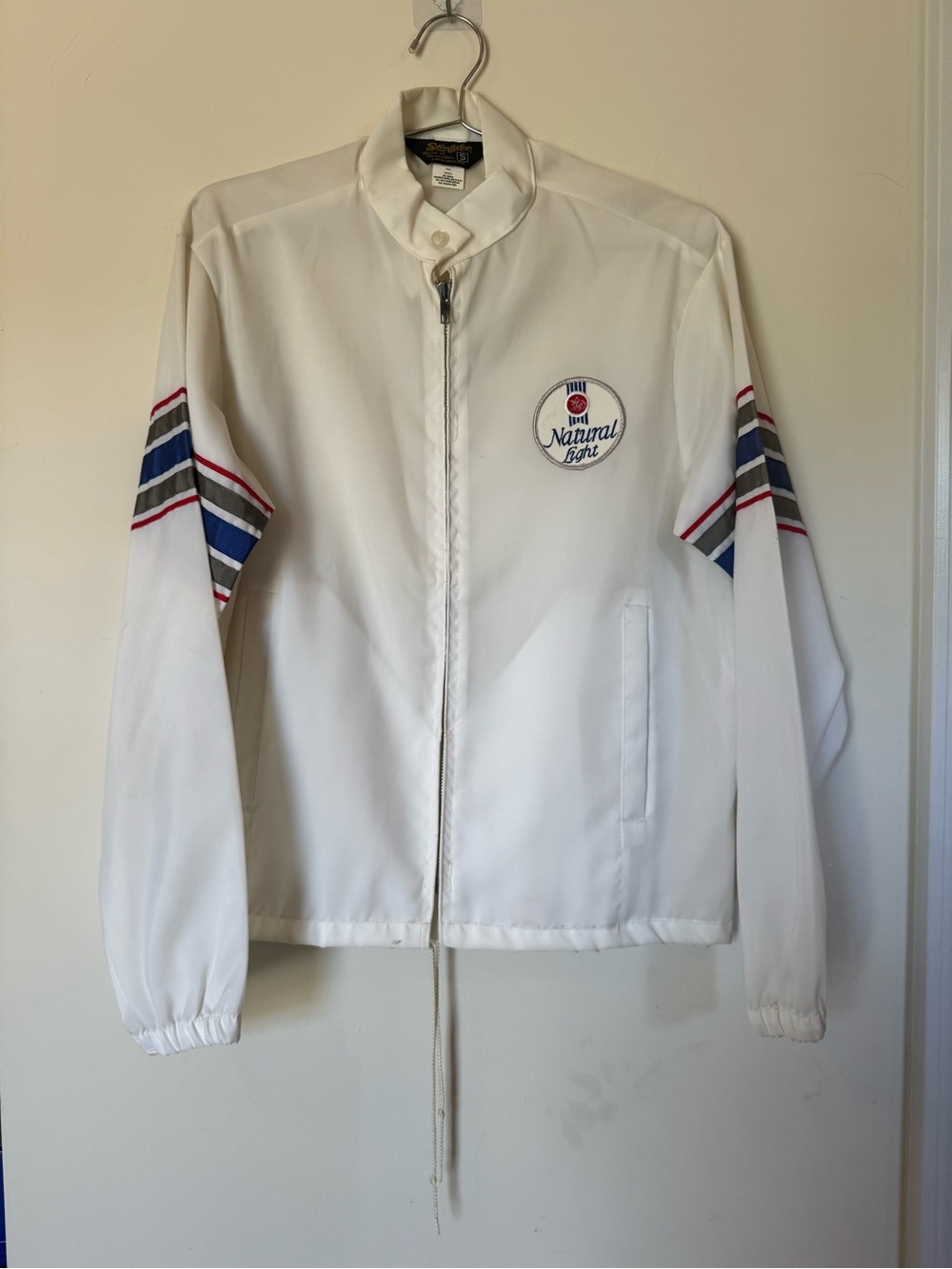 Vintage Natural Light beer Jacket